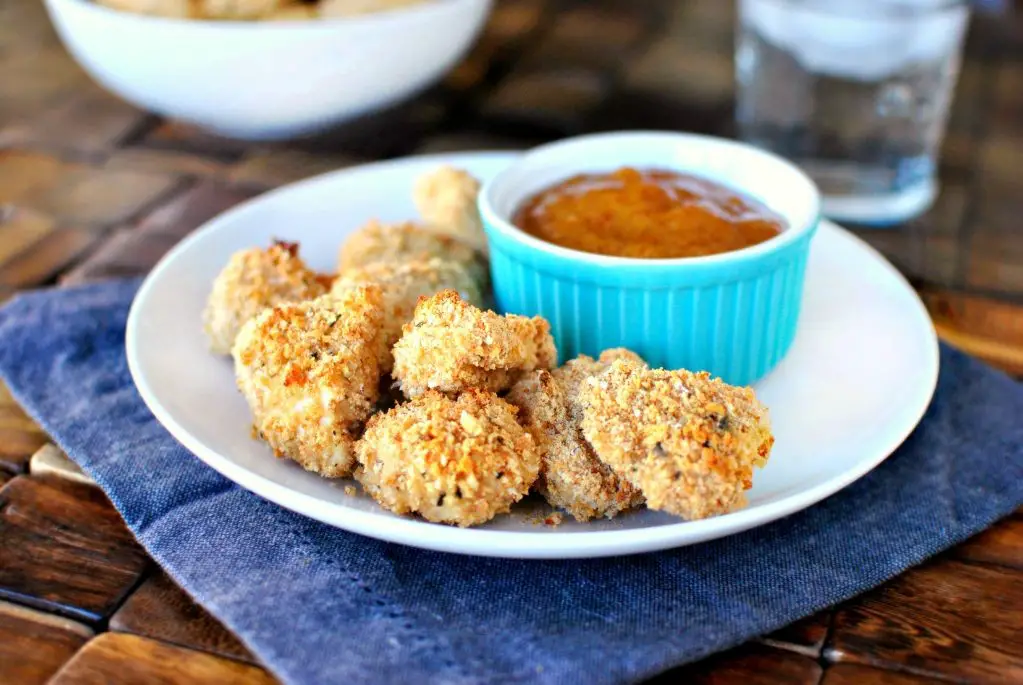 Homemade Chicken Nuggets with Whole Wheat Breadcrumbs