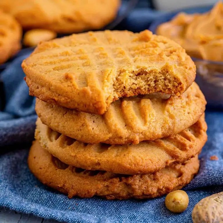 Homemade Peanut Butter Cookies