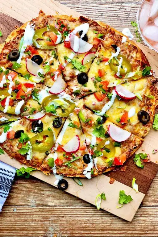 Homemade Pizza with Assorted Toppings