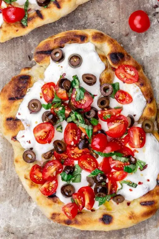 Homemade Pizza with Fresh Toppings