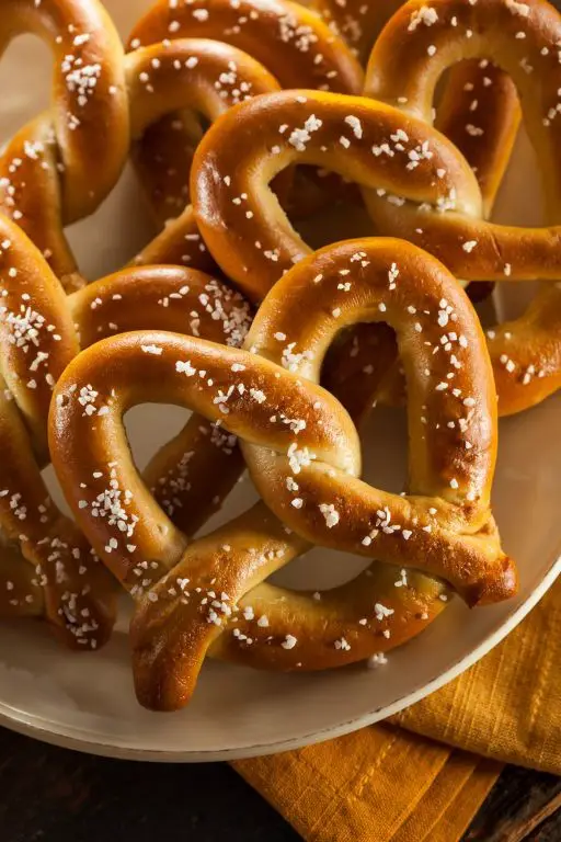 Homemade Pretzels with Sea Salt