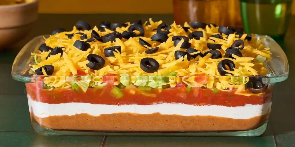 Homemade Seven-Layer Taco Dip