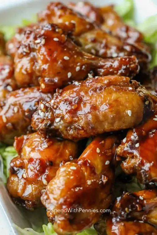 Honey Garlic Boneless Hot Wings
