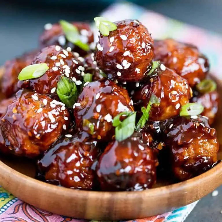 Honey Garlic Cocktail Meatballs