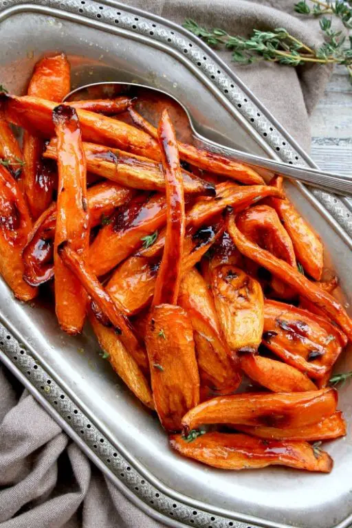 Honey Glazed Carrots with Thyme