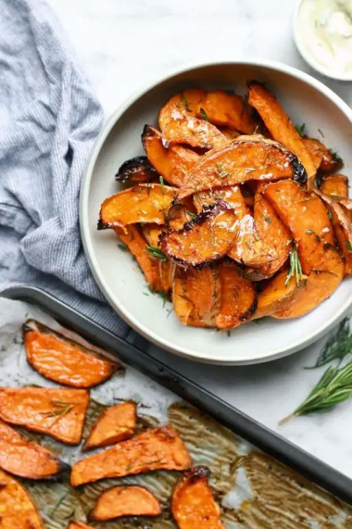 Honey Glazed Fried Sweet Potato Bites