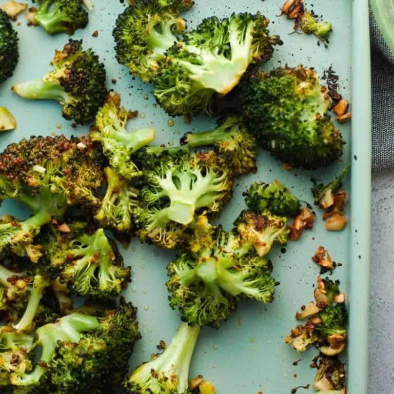 Honey Glazed Roasted Broccoli