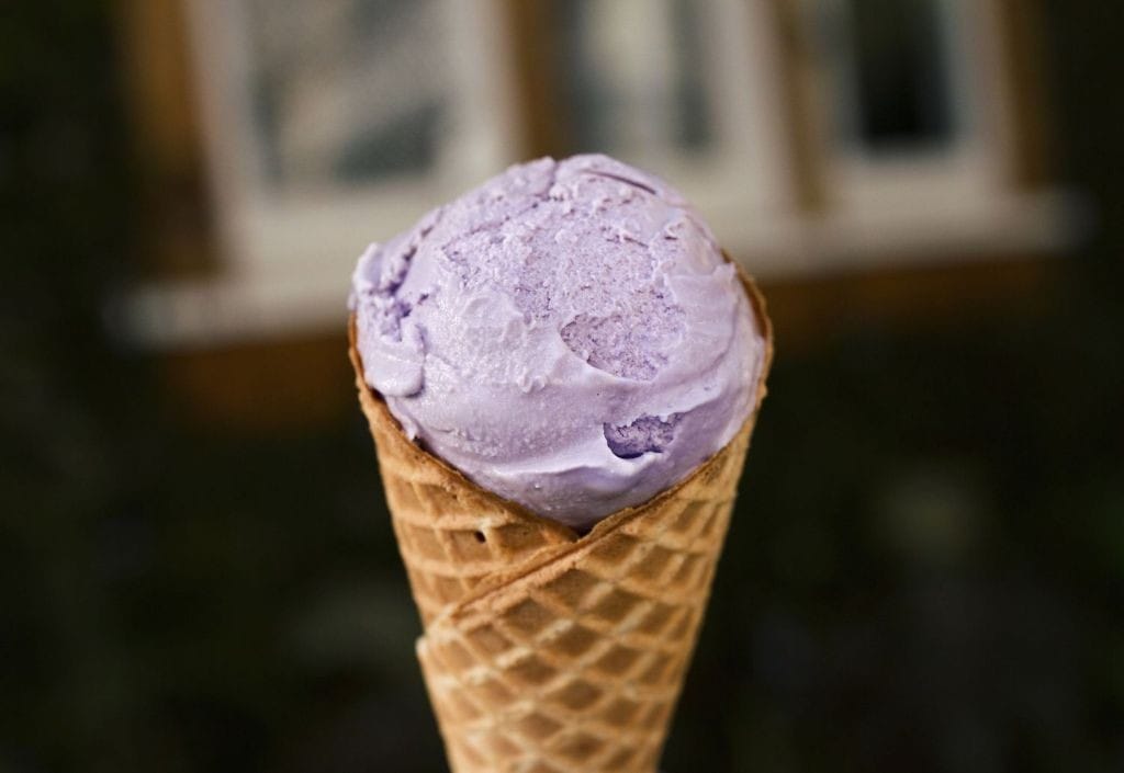 Honey Lavender Ice Cream