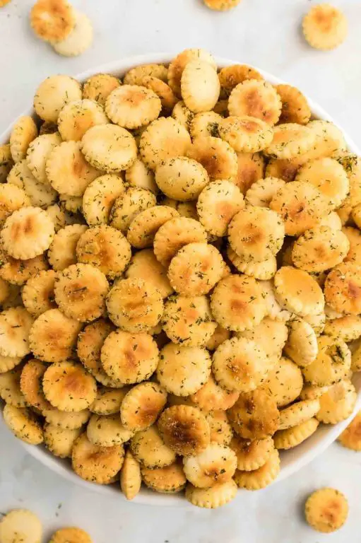 Honey Mustard Oyster Crackers