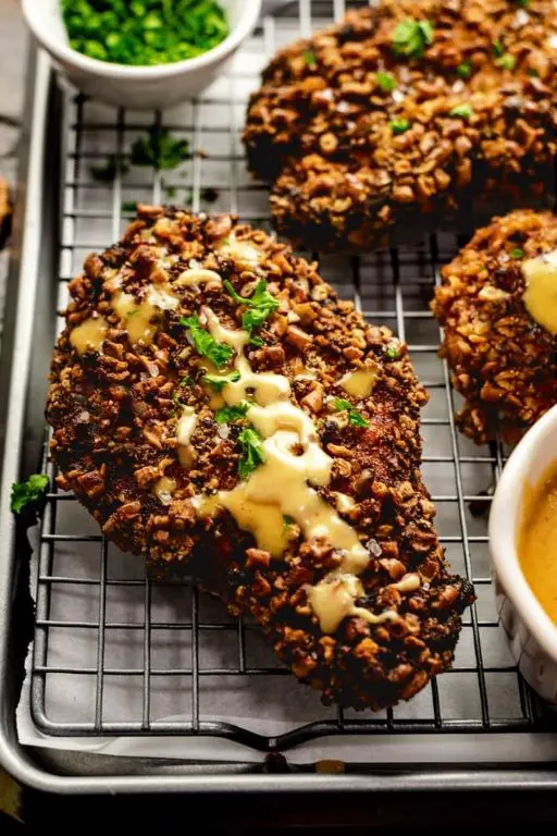 Honey Mustard Pretzel-Crusted Chicken