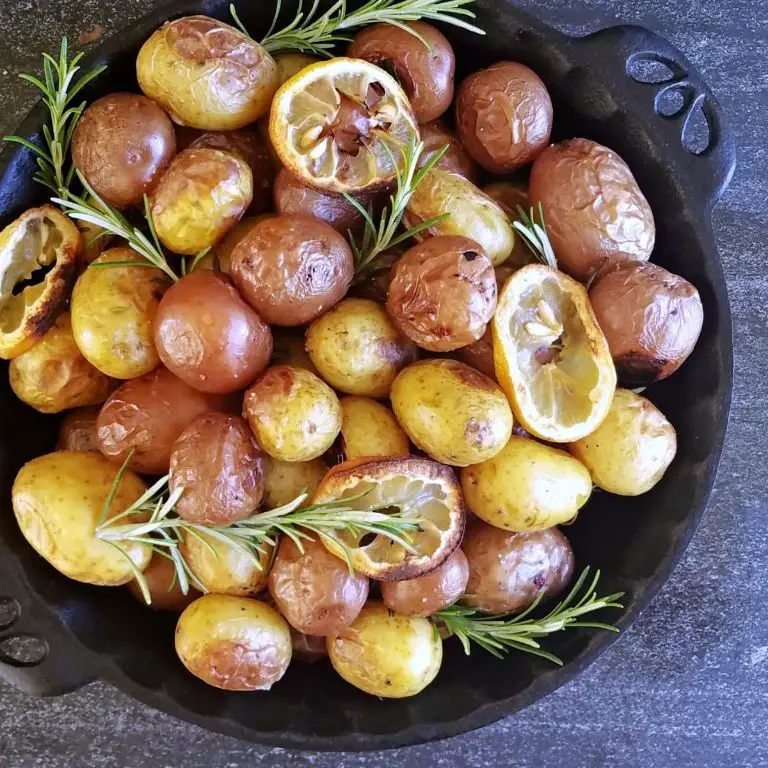Honey Rosemary Roasted Potatoes