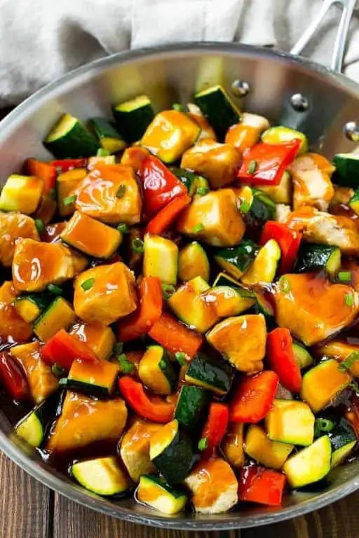 Honey Soy Glazed Chicken Stir-Fry