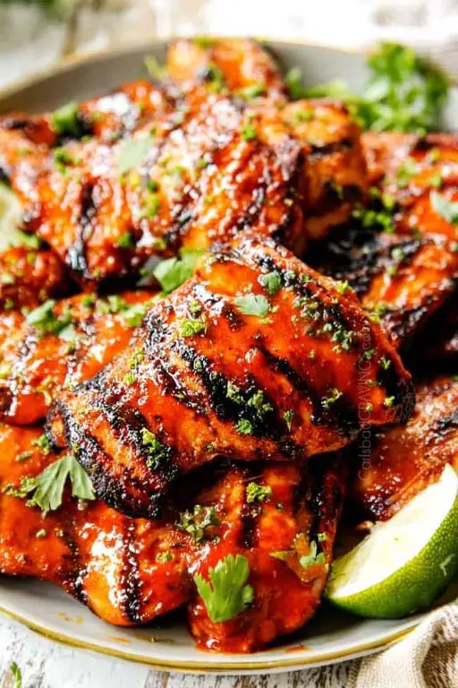 Honey Sriracha Chicken Fajitas