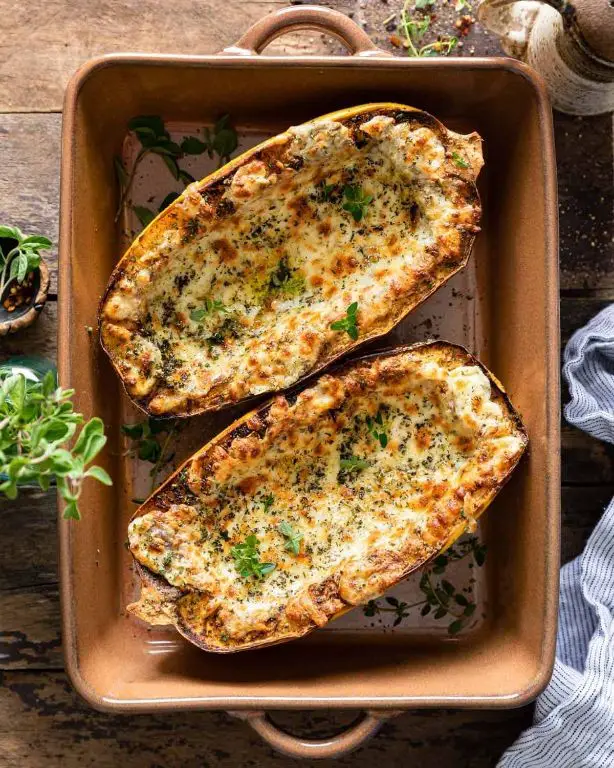Honey Sriracha Spaghetti Squash Air Fryer Bites