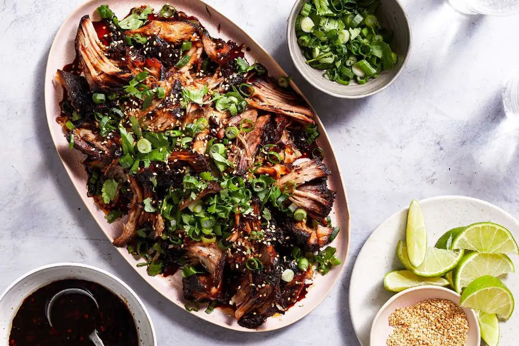 Honey-Soy Glazed Pork Shoulder