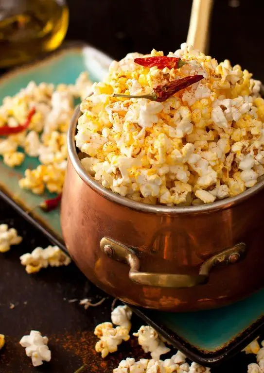 Hot Cayenne Pepper Popcorn