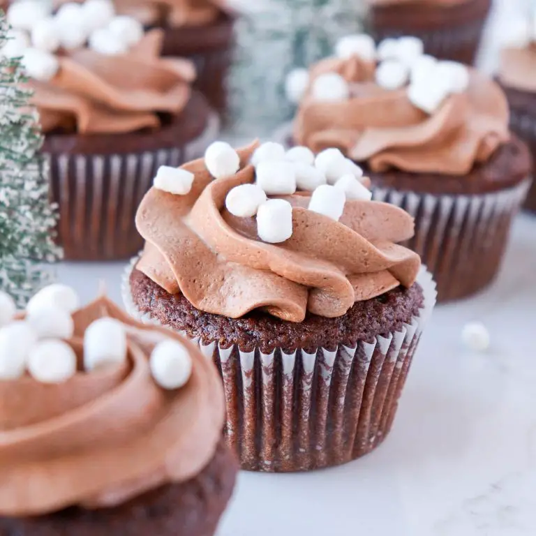 Hot Cocoa Cupcakes