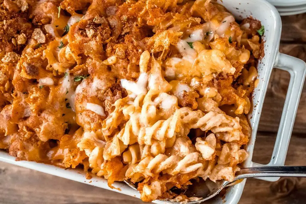 Hot Honey Chicken Mac and Cheese