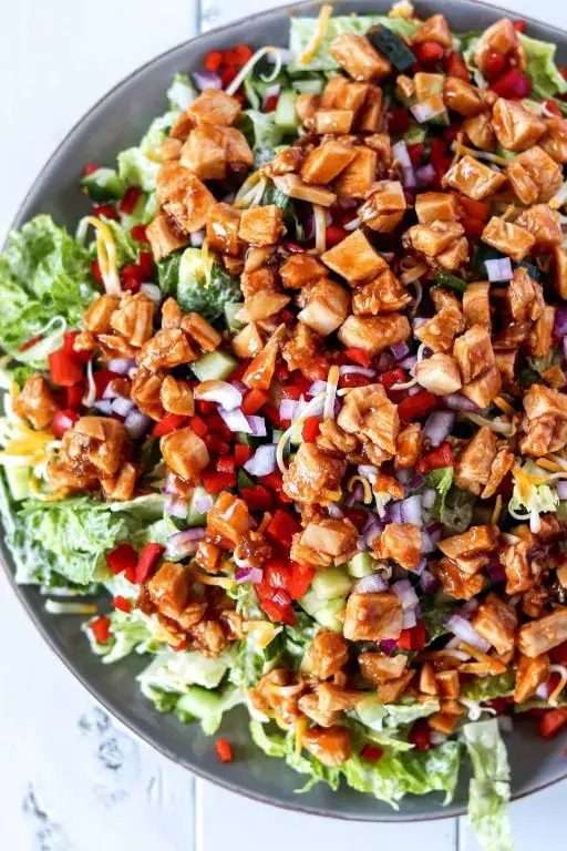 Hot Honey Chicken Salad