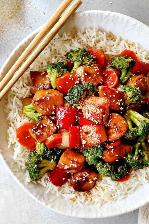 Hot Honey Chicken Stir-Fry