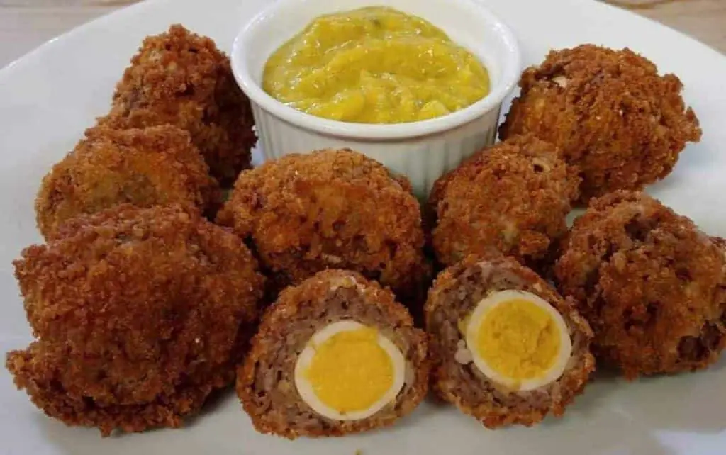 Hot Honey Pickle Quail Eggs
