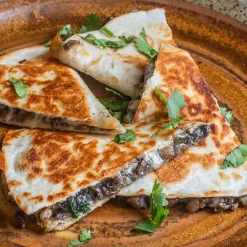 Huitlacoche and Oaxacan Cheese Quesadillas