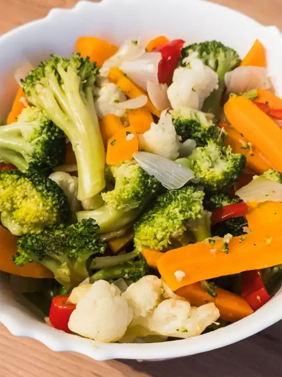 Igado with Broccoli and Cauliflower