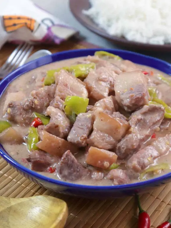 Igado with Coconut Milk for Creaminess