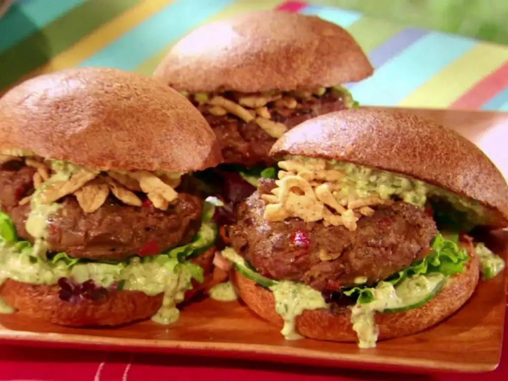 Indian Spiced Beef Burgers
