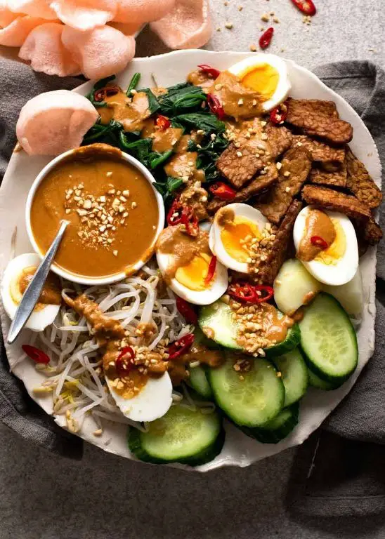 Indonesian Gado Gado Peanut Sauce