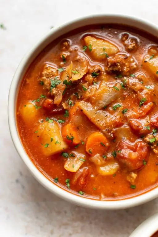Instant Pot Cabbage and Tomato Stew