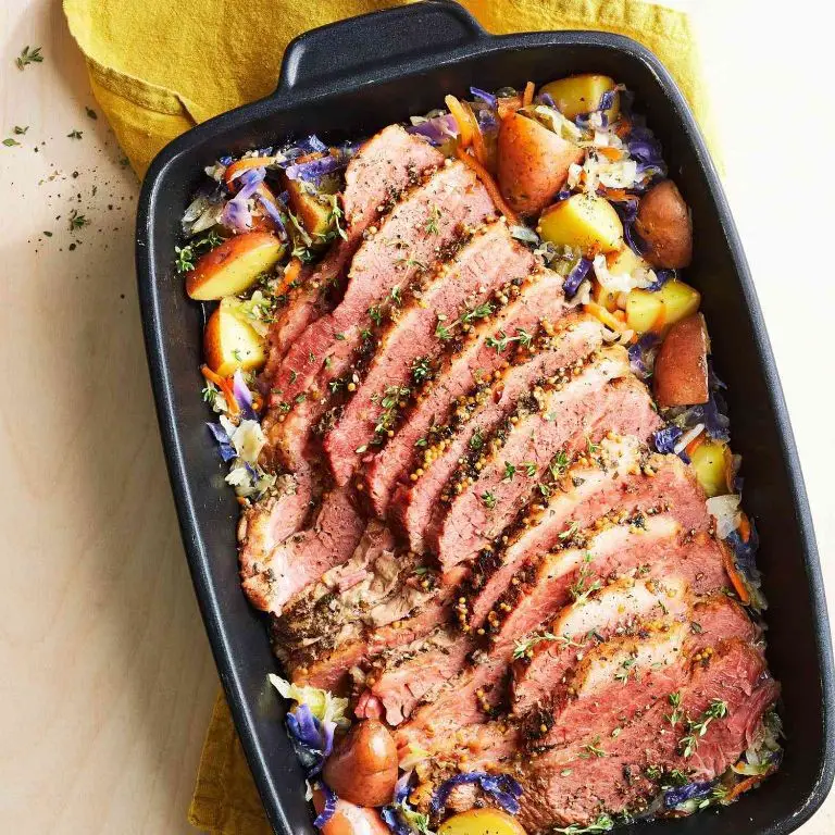 Instant Pot Corned Beef and Caramelized Onions