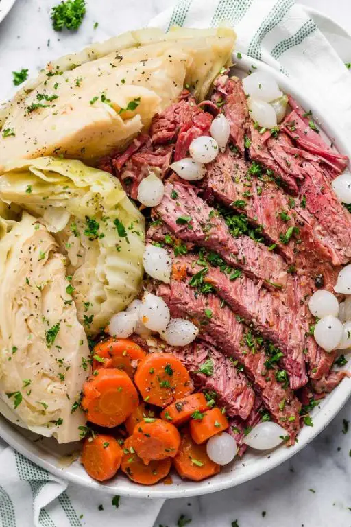 Instant Pot Corned Beef and Kale Stir-Fry