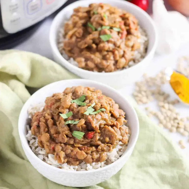 Instant Pot Corned Beef and Lentil Curry