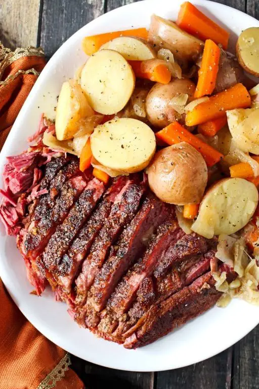 Instant Pot Corned Beef and Potato Bake