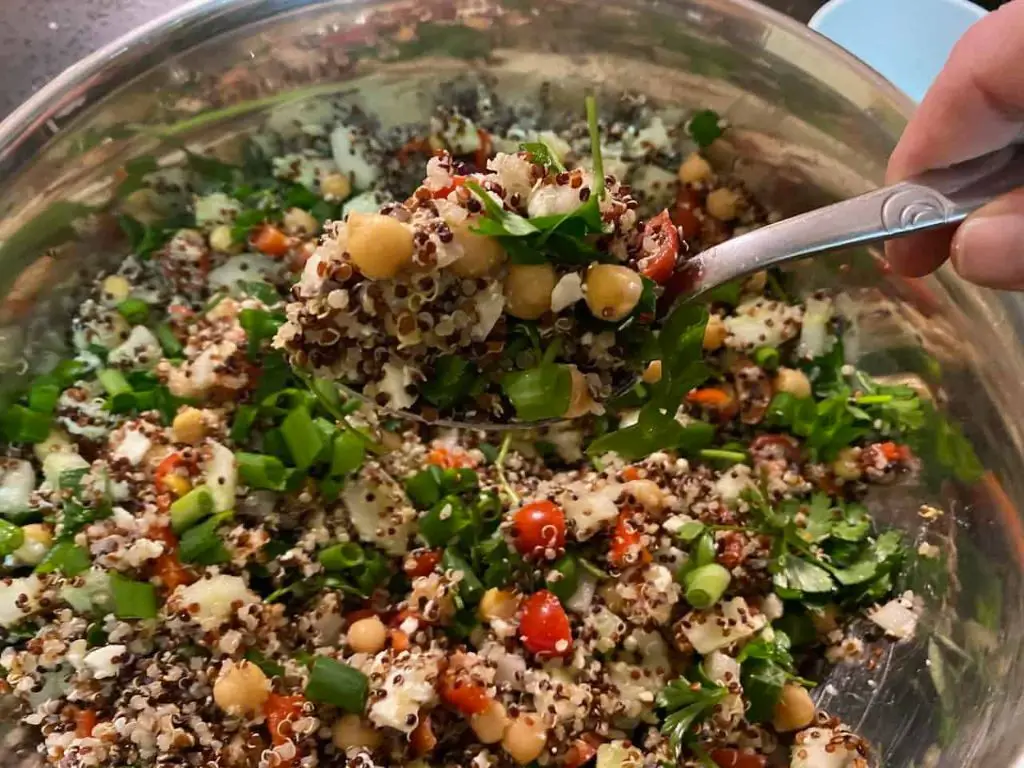 Instant Pot Diabetic Quinoa Salad