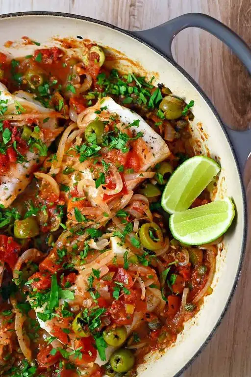 Instant Pot Fish Veracruz