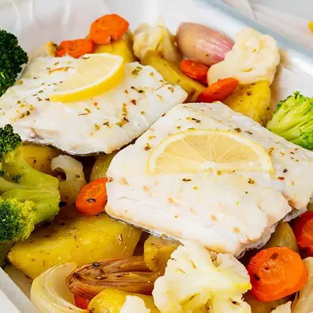 Instant Pot Fish and Vegetable Medley
