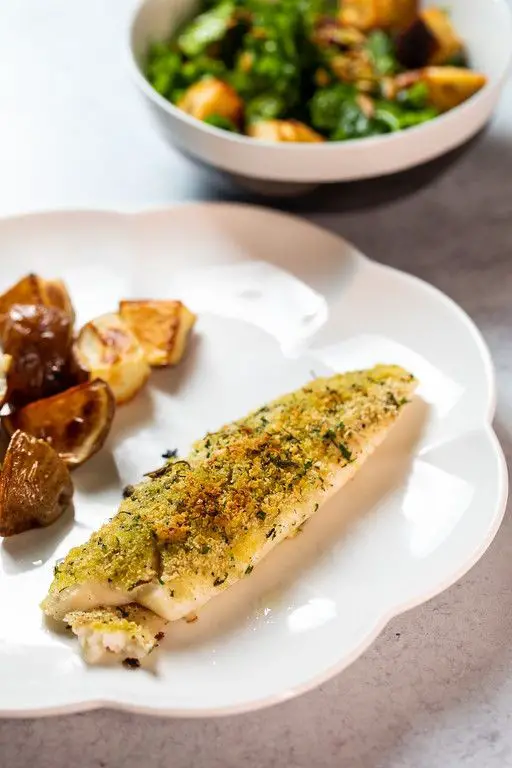 Instant Pot Herb-Crusted Tilapia