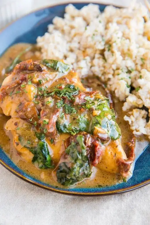 Instant Pot Keto Creamy Tuscan Chicken