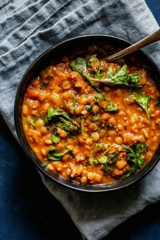 Instant Pot Lentil Soup with Kale
