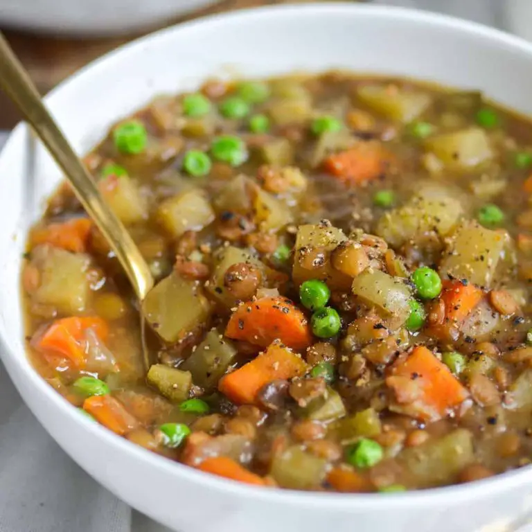 Instant Pot Lentil and Carrot Stew