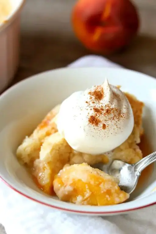 Instant Pot Peach Cobbler