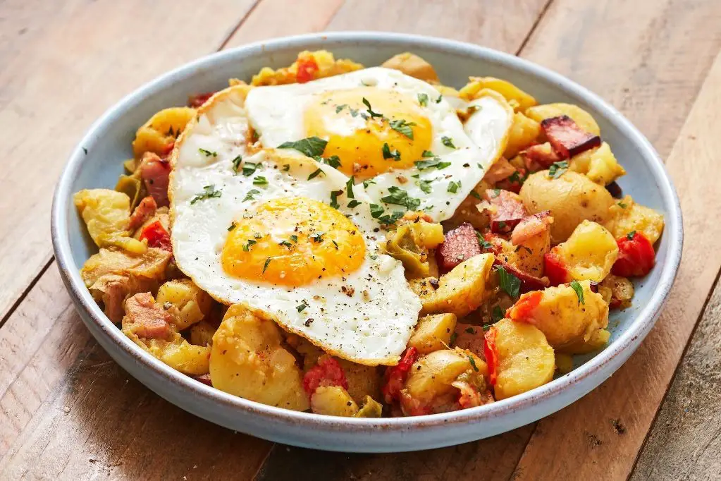 Instant Pot Potato and Bacon Breakfast Hash
