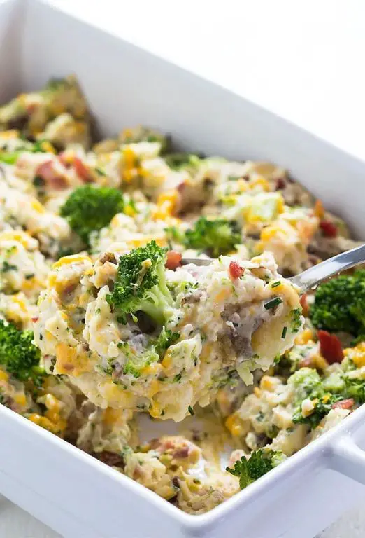 Instant Pot Potato and Broccoli Casserole