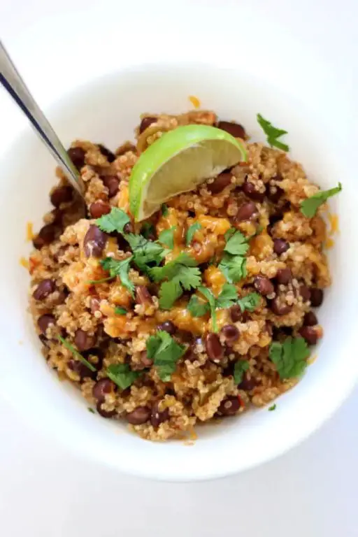 Instant Pot Quinoa and Black Bean Stew
