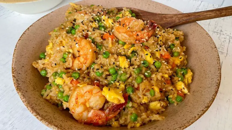 Instant Pot Shrimp Fried Rice