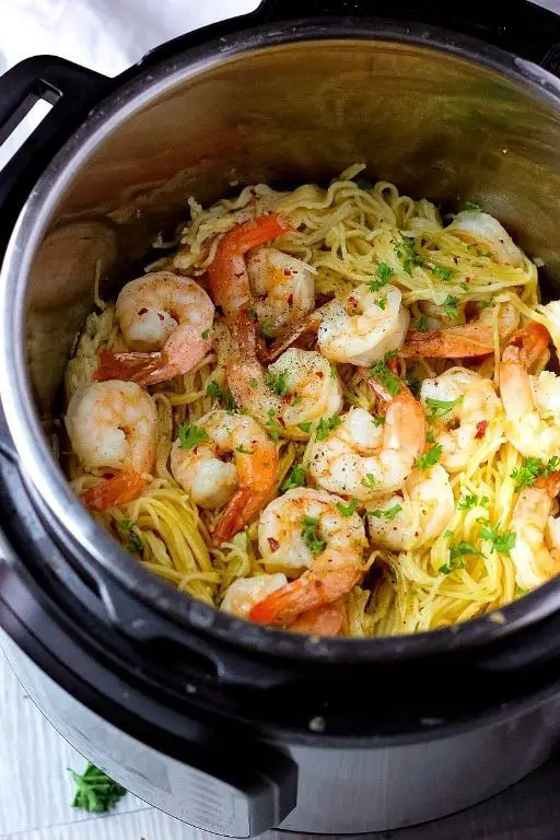 Instant Pot Shrimp Stir-Fry