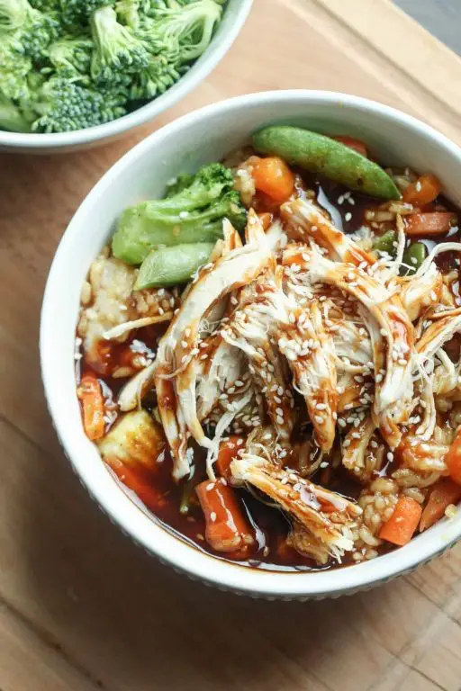 Instant Pot Teriyaki Chicken Bowls