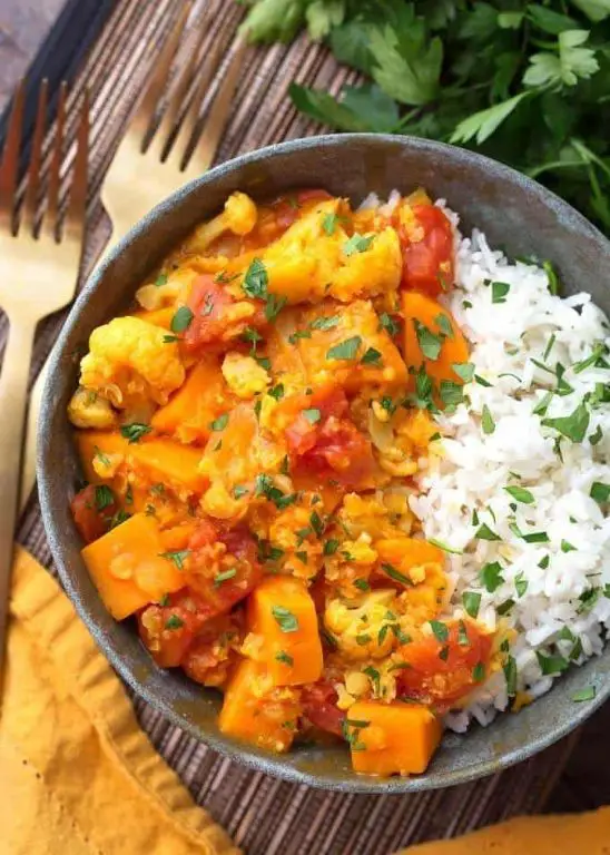 Instant Pot Vegetable Curry